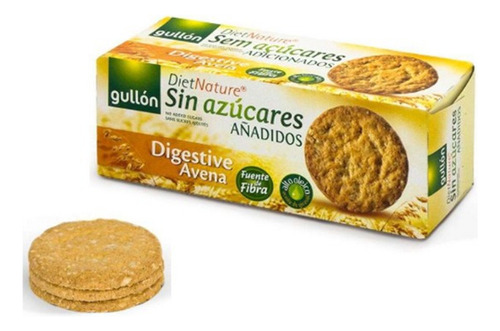 Gullón Galletas Diet Nature Digestive Avena Sin Azúcar 410 G