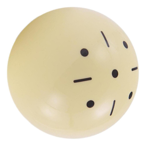 Resina Cue Ball Billar Pool 52mm Beige Regalos Accesorios