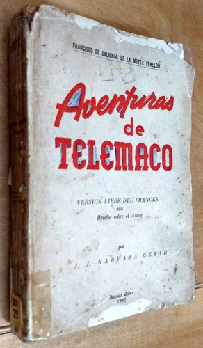 Aventuras De Telemaco - Francisco De La Motte Fenelon 