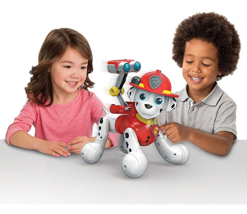 Perro Robot Marshall Paw Patrol Zoomer Interactivo