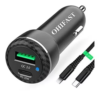Ohifast 20w Usb C Car Charger Compatible For iPhone 13 Pro/m
