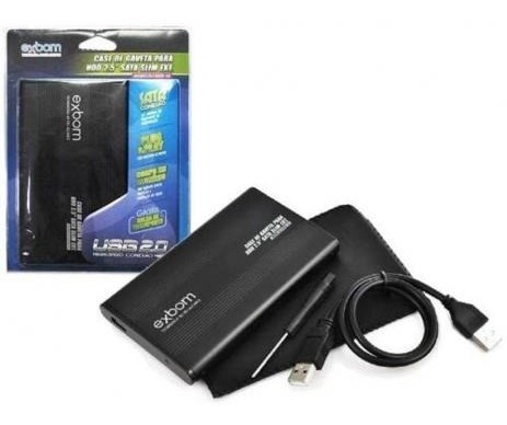 Kit 50 Case Hd Externo Hdd 2.5 Ssd Usb 2.0