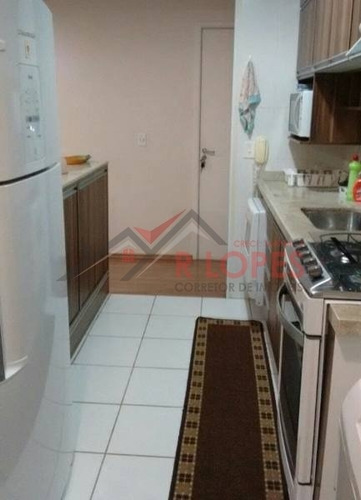 Imagem 4 de 9 de Apartamento Em Condomínio Fechado Para Venda No Bairro Do Tatuapé Com 2 Dorms. 1 Vaga Carro + 1 De Moto 58 M² - 1965