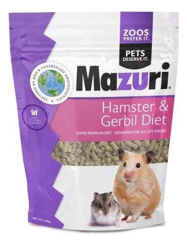 Alimento Mazuri Hamster Jerbo 350 Gr