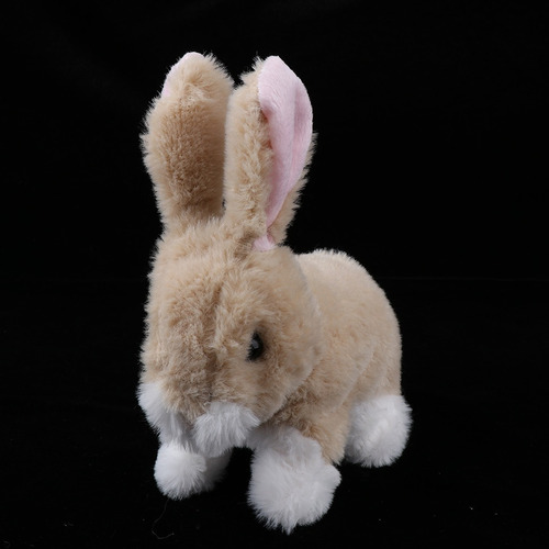 Juguete De Peluche Animado De Conejito Saltando Con Pilas