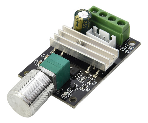 Controlador De Velocidad Pwm 6v 12v 24v 28v Dc 3a Regulador