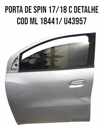 Porta D.e Spin 17/18 C Detalhe Cod Ml 18441/ U43957 (Usado)