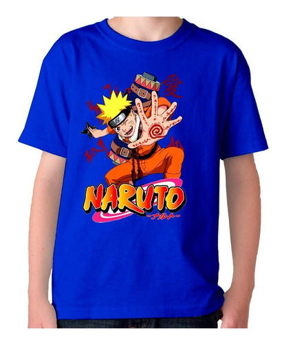 Remera Camiseta Personalizada Naruto Shippuden