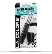 Comprar L.a. Colors Pack Delineadores Lápiz Negro + Tajador