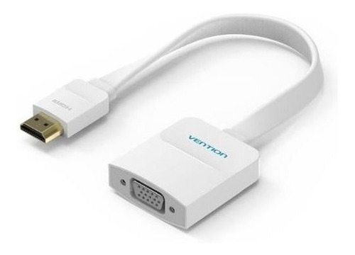 Adaptador Hdmi A Vga Plano 15 Cm 1080 Vention