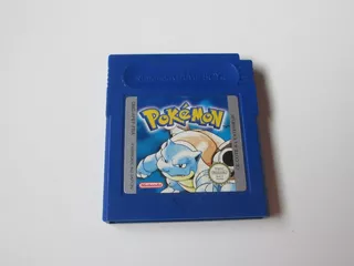 Pokemon Blue Original Para Nintendo Game Boy Graba Partida