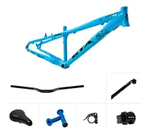 Comprar Kit Quadro Bike Gta Rebel Aro 26 Freeride Alumínio Cor Azul Tamanho Del Quadro Único
