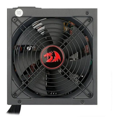 Imagem 3 de 5 de Fonte Atx 500w Real Redragon Rgps Pfc Ativo 80+ Plus Bronze