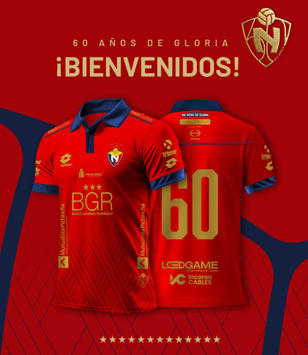 Camisetas Originales Club Deportivo El Nacional Ecuador 2024