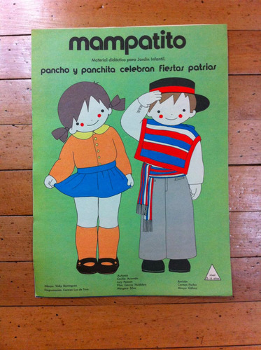 Mampatito Material Jardin Infantil 5 - 6 Años Antiguo