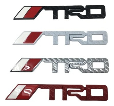 Emblema Logo Metálico Adhesivo Trd Auto Camioneta Tuning #2