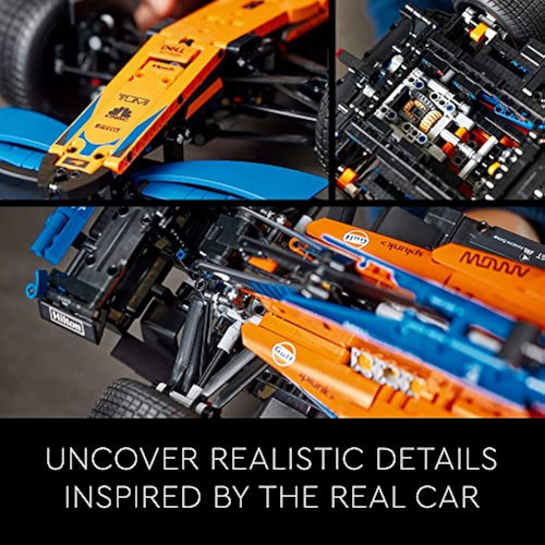 Réplica Lego 42141 Technic Mclaren De Fórmula 1 2022