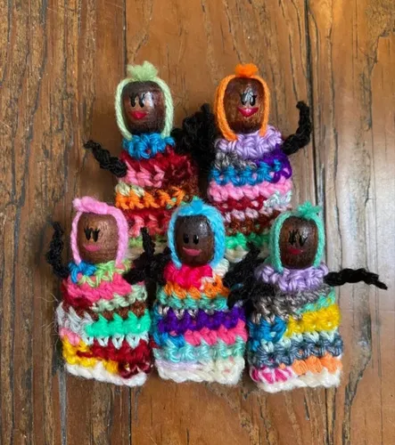 Muñecas quitapenas crochet sale