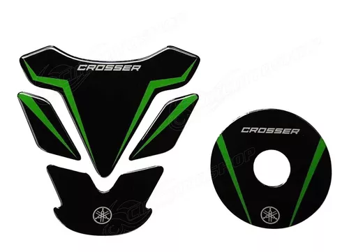 Kit Adesivos Faixa Yamaha Xtz Crosser 150 2014 Preta Cr15