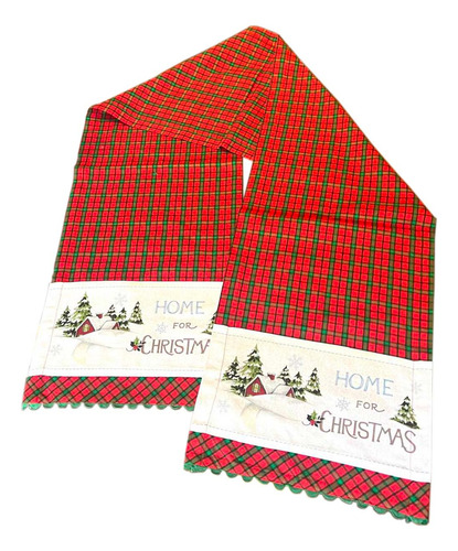 Camino De Tela Mesa Navidad Home For Christmas