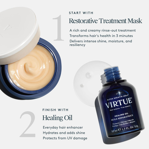 Tratamento De Máscara Capilar Virtue Restorative Com Querati