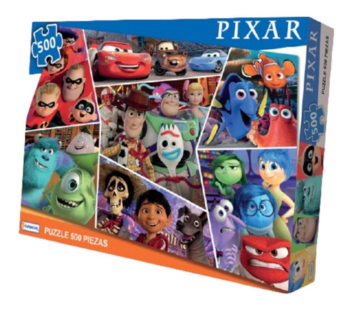 Rompecabezas Tapimovil Pixar Disney De 500 Piezas 