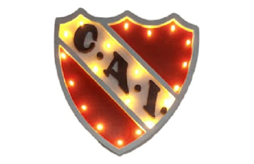 Escudo Led Club Atletico Independiente!20 Luces + Pilas 