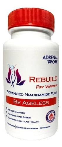 Adrenalwork Rebuild For Women Suplemento Vitamínico 50tabls