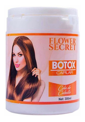 Imagen 1 de 1 de Botox Capilar Cola De Caballo Flower Secret