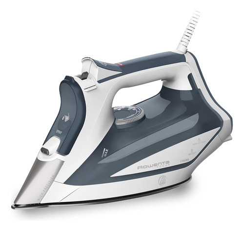 Rowenta Focus Stainless Steel Soleplate Steam Iron For Cl...