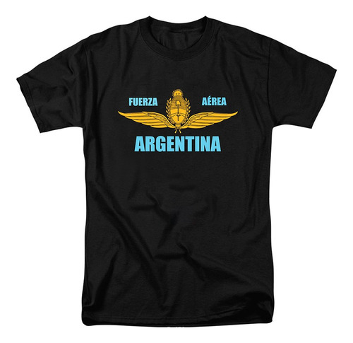 Remera Fuerza Aérea Argentina Brigada Aérea Algodón Premium