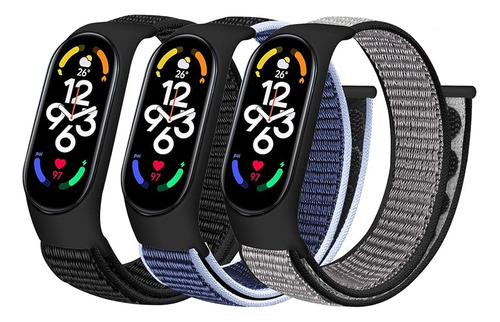 Correa Pulsera Mi Band 5 6 7 Llave Zontes Ajustable