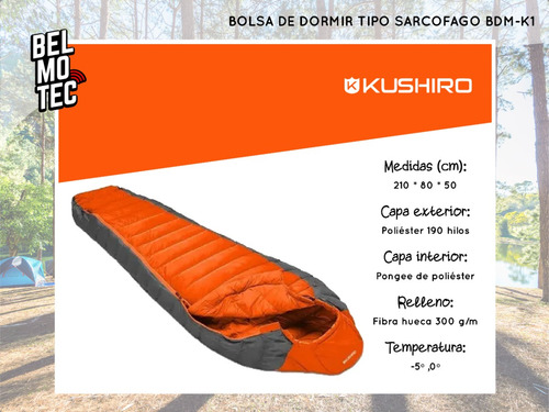 Bolsa De Dormir Profesional Kushiro Bdm-k1