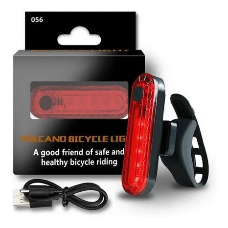 Imagen 7 de 7 de Luz Led Solar Y Recargable Con Bocina Para Bicicleta Scooter