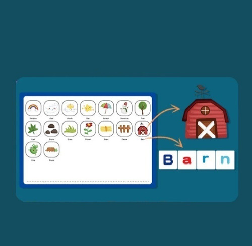 Puzzle Magnetico Aprender Alfabeto Ingles Para Niños
