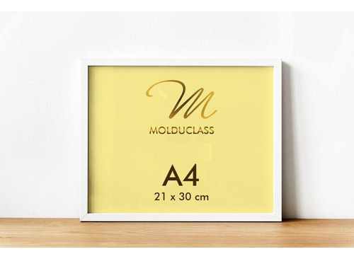 Kit de 6 marcos A4 blancos para marco de fotos de acetato Iframe