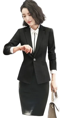 Trajes Formal Dama Falda Y Saco MercadoLibre