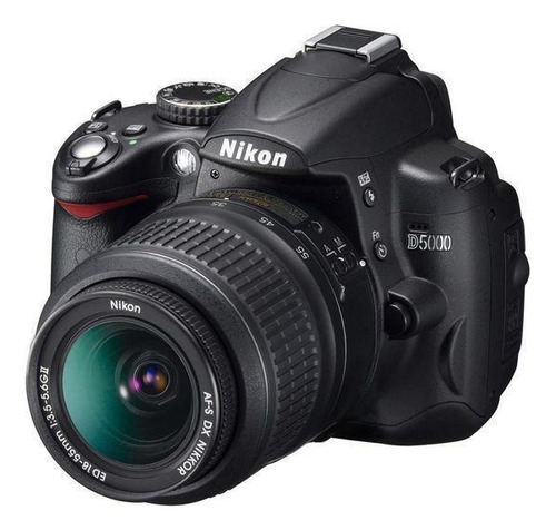  Nikon D5000 Dslr Color Negro