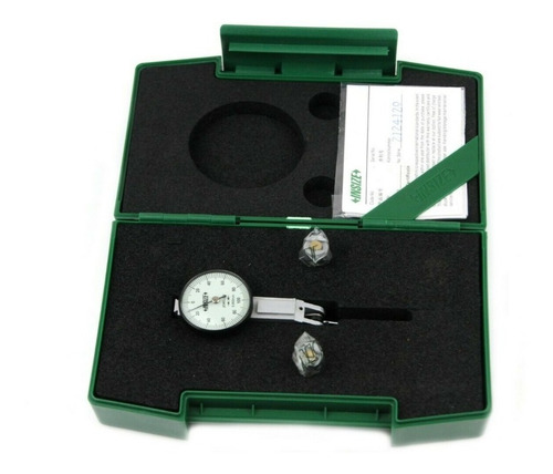Imagen 3 de 8 de Comparador Insize 2380-02 Pupitas Rango 0.2mm Lect 0.002mm