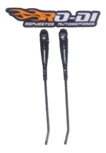 2 Brazos Limpiaparabrisas 2 Escobillas Fiat 600r 600 S 73 83