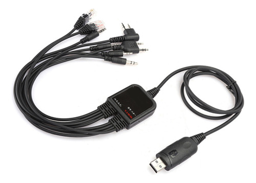Cable De Programación De Radio Usb 8 En 1 Para/quanshengcn/t