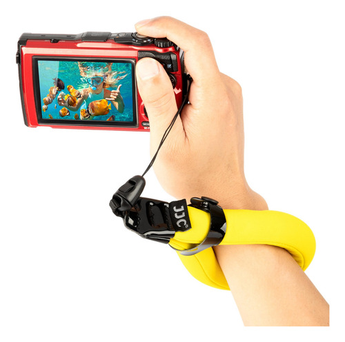 Correa De Mano Para Camara Olympus Tg-6 Flotador Impermeable