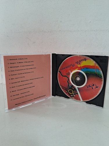 Cd Oswaldo Montenegro Telas Estandar (Usado)