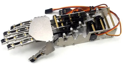 Kit Para Armar Robot Mano Robotica Derecha Con 5 Dedos