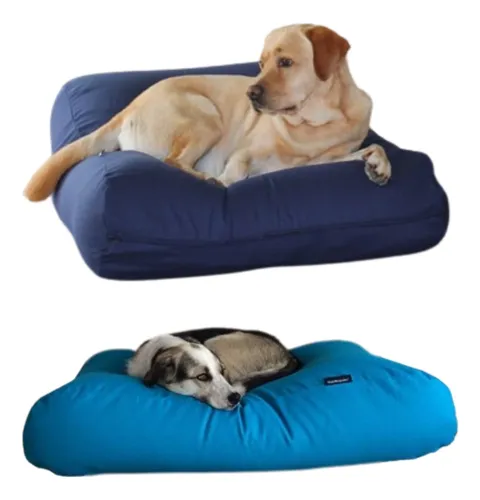 Cama Puff Rectangular Mascotas Perro Raza Grande