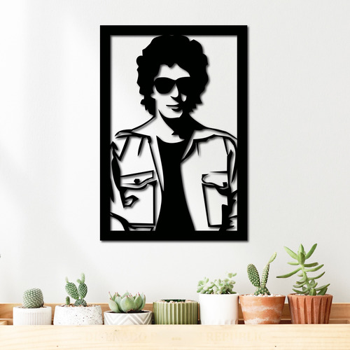 Cuadro Cerati Soda Stereo 40cm - Madera Varios Diseños