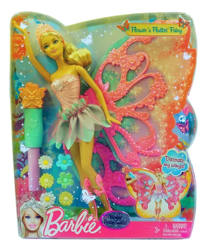 Barbie flower n flutter fairy doll new arrivals
