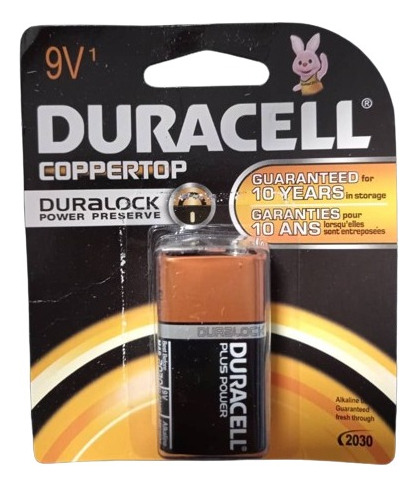 Baterías Duracell 9v Pila Cuadrada Plus Power Calidad Max