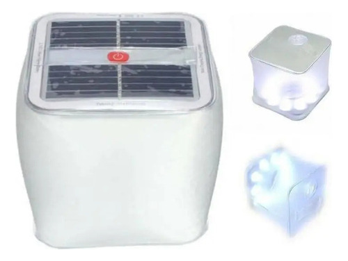 Zq Luz Solar Inflable Al Aire Libre Para Camping Luz Led