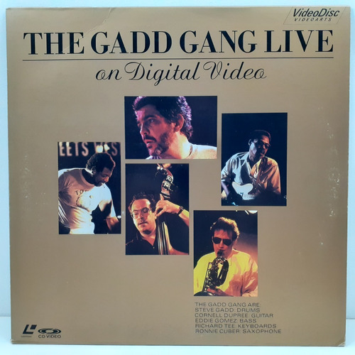 Ld - Laserdisc Steve Gadd - The Gadd Gang Live - Japan